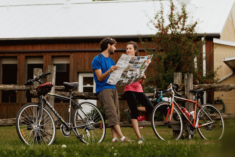 Téléchargez la carte vélo de Brome-Missisquoi